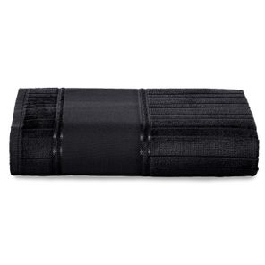 Toalha de Banho Döhler Artesanalle Preto