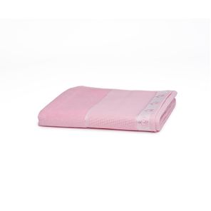 Toalha de banho Döhler Baby Classic Rosa