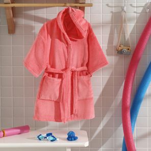 Roupão Infantil Döhler Velour Rosa