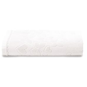 Toalha de Banho Döhler Romance Branco