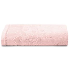 Toalha de Banho Döhler Romance Rosa Claro