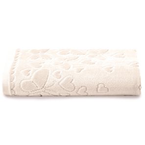 Toalha de Rosto Döhler Romance Bege