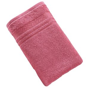 Toalha de Rosto Döhler Premium FJ-7177 Rosa Escuro