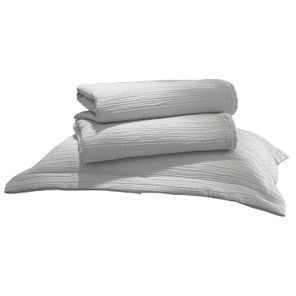 Kit Colcha Casal Döhler Londres Cinza