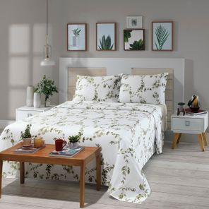 Jogo de Cama Queen Döhler Jardino D