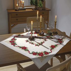 Toalha de Mesa Quadrada Döhler Natal 105 78x78cm