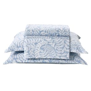 Kit Colcha King Döhler Piquet Nature C 100% Algodão