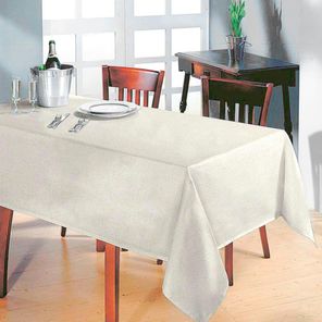 Toalha de Mesa Retangular Döhler Clean Eliete 8 Lugares 160x250cm