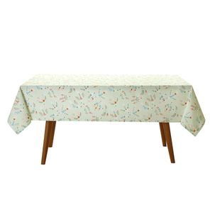 Toalha de Mesa Retangular Döhler Clean Erica 8 Lugares