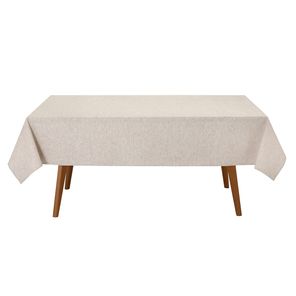 Toalha de Mesa Quadrada Döhler Clean Linhares 8 Lugares