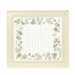 Toalha de Mesa Quadrada Döhler Clean Charlotte 78x78cm