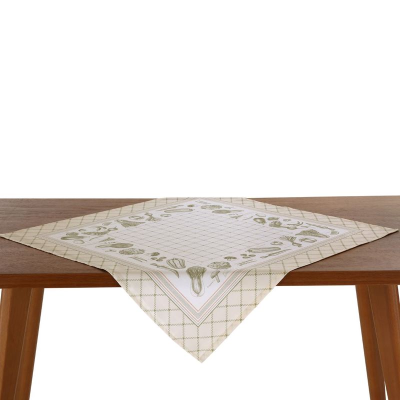 Toalha de Mesa Quadrada Döhler Clean Charlotte 78x78cm