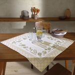 Toalha de Mesa Quadrada Döhler Clean Charlotte 78x78cm