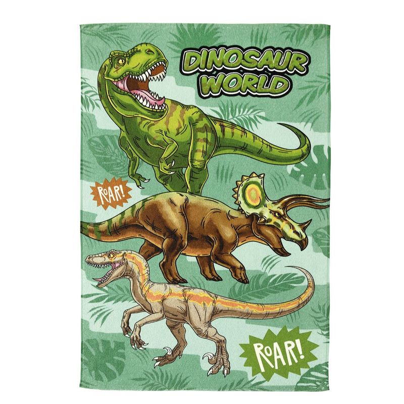 Toalha-de-Banho-Infantil-Dohler-Dino-Verde-70x115cm