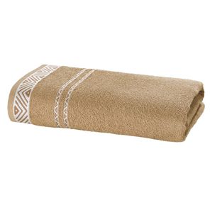 Toalha de Banho Döhler Premium FJ-7681 Castanho 70x140cm