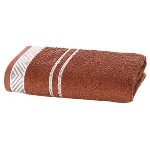 Toalha de Rosto Döhler Premium FJ-7681 Marrom 50x80cm