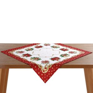 Toalha de Mesa Quadrada Döhler Natal 107 78x78cm