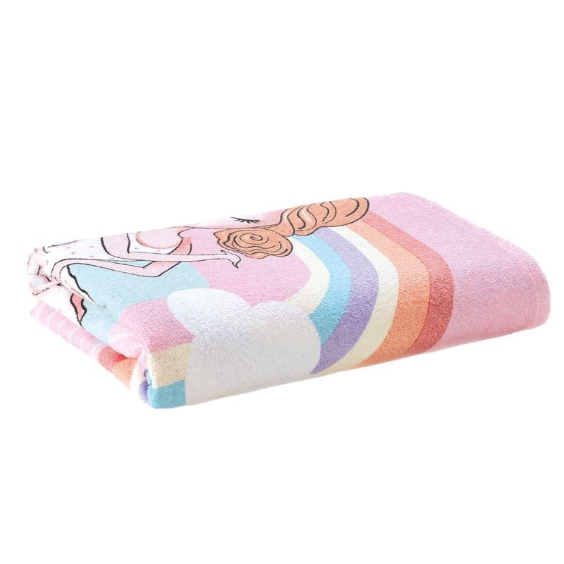 Toalha-de-Banho-Infantil-Dohler-Fantasia-Rosa-70x115cm