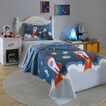 Jogo-de-Cama-Infantil-Dohler-Astronauta-Azul-130-Fios