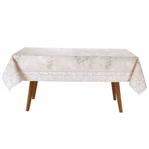 Toalha de Mesa Retangular Döhler Clean Adele 6 Lugares