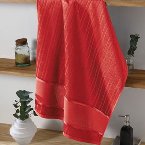 Toalha de Lavabo Döhler Bella Vermelho