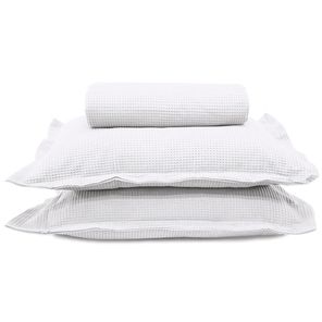 Kit Colcha King Döhler Piquet Branco