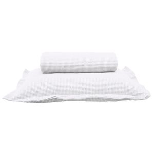 Kit Colcha Solteiro Döhler Piquet Branco