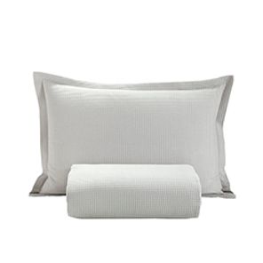 Kit Colcha Solteiro Döhler Piquet Prata