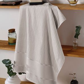 Toalha de Lavabo Döhler Bella Cinza