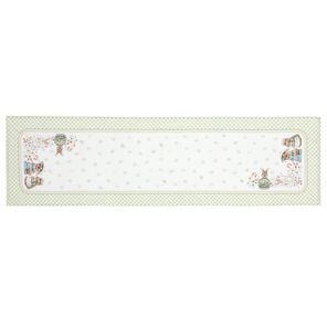 Trilho e Caminho de Mesa Döhler Clean Páscoa 45x160cm