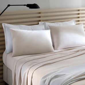 Jogo de Cama Casal Döhler Bege 130 fios