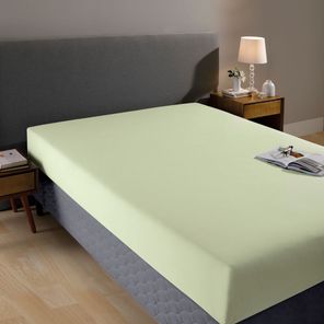 Lençol Avulso sem Elastico Döhler Queen 130 fios Verde Claro