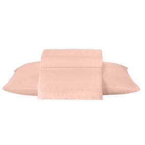 Jogo de Cama Solteiro Döhler Salmão 130 fios