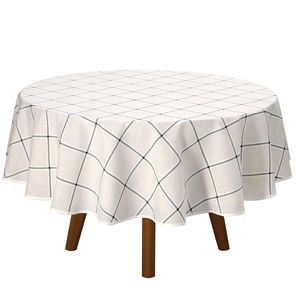 Toalha de Mesa Redonda Döhler Clean Ieda 4 Lugares