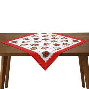 Toalha de Mesa Quadrada Döhler Natal 111 78x78cm