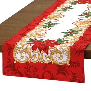 Trilho de Mesa Retangular Döhler Natal 110 35x100cm