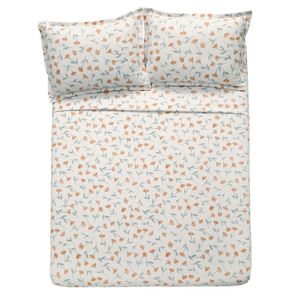Kit Colcha Queen Döhler Piquet Flora 3 peças