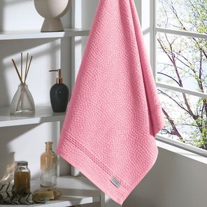 Toalha de Rosto Döhler Pérola Rosa Claro 50x80cm