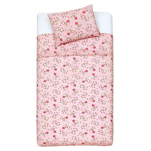 Jogo de Berço Döhler Baby Gatinha Rosa 3 peças