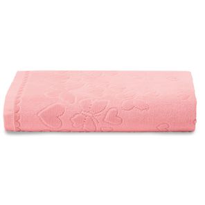 Toalha Banhão Döhler Romance Rosa 90x150cm
