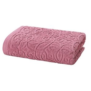 Toalha de Rosto Döhler Provença Rosa Escuro 50x90cm