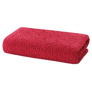 Toalha Banhão Döhler Provença Vermelho 90x150cm
