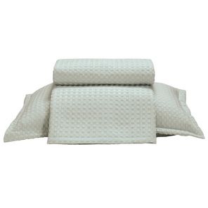 Kit Colcha Solteiro Döhler Provença Verde Água 2 peças