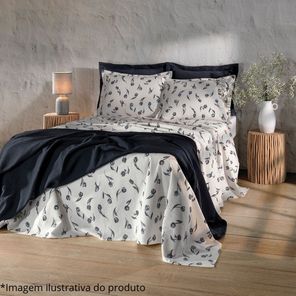 Kit Colcha Solteiro Döhler Piquet Tulipa 2 peças