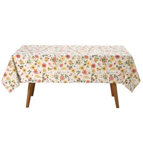 Toalha de Mesa Retangular Döhler Clean Elane 6 Lugares