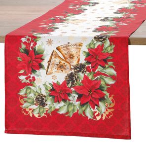 Trilho de Mesa Retangular Döhler Clean Natal 116 45x160cm