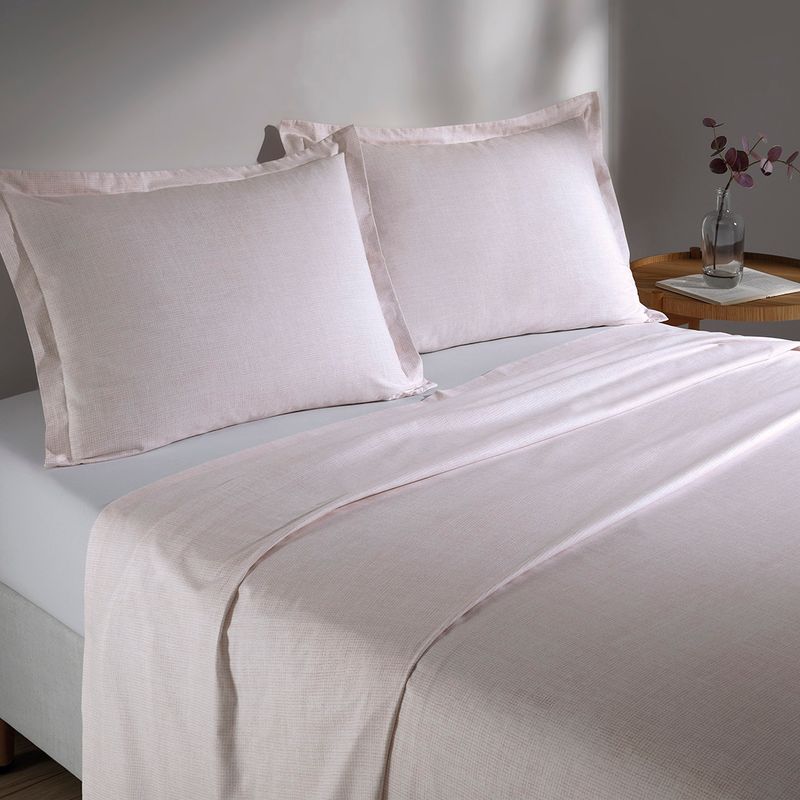 Jogo-de-Cama-Casal-Dohler-Uni-Rosa-180-fios-4-pecas