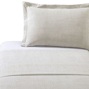 Jogo de Cama Solteiro Döhler Uni Natural 100% Algodão 180 fios 3 peças