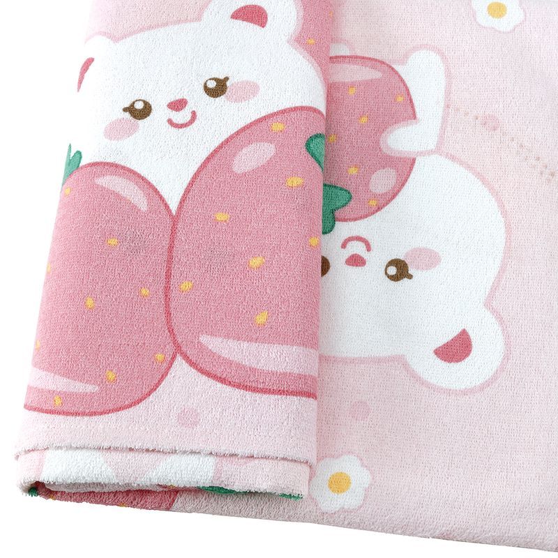 Toalha-de-Banho-Infantil-Dohler-Morangos-70x115cm