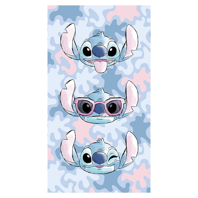 Toalha-de-Banho-Infantil-Dohler-Stitch-Azul